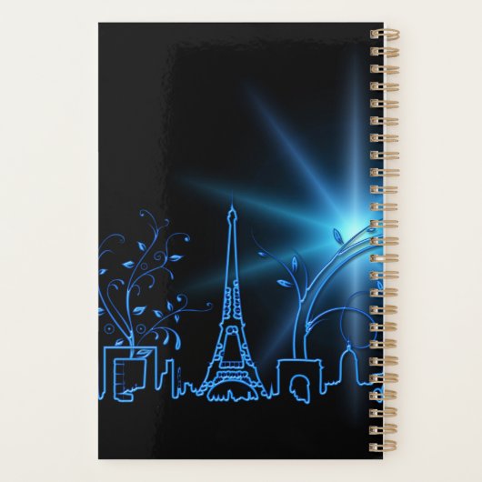 Nieuwjaar in Parijs Planner (Achterkant)
