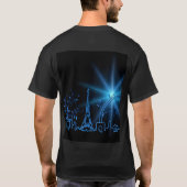 Nieuwjaar in Parijs T-shirt (Achterkant)