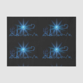 Nieuwjaar in Parijs Tissuepapier