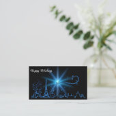 Nieuwjaar in Parijs Visitekaartje (Staand voorkant)