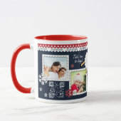 Nieuwjaar interactieve ‎ foto-mok met kerstdans mok (Links)