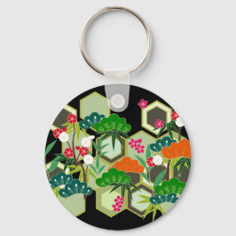 Nieuwjaar Japan Japanse Stijl Sleutelhanger