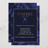 Nieuwjaar juichen kaart (Voorkant / Achterkant)