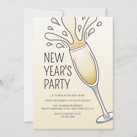 Nieuwjaar Kaart (Voorkant)