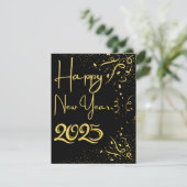 Nieuwjaar Kaart 2025 (Staand voorkant)