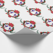 Nieuwjaar kerst in Ballerina Cadeaupapier (Hoek)