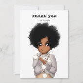 Nieuwjaar/Kerstdag Bedankkaart (Voorkant)