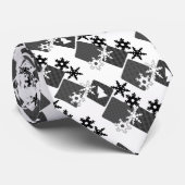 Nieuwjaar, Kerstmis, Kerstmis, Stropdas met kerstd (Opgerold)