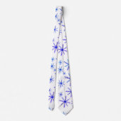 Nieuwjaar, kerstvakantie Stropdas Snowflakes (Achterkant)