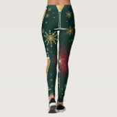 Nieuwjaar Leggings (Achterkant)
