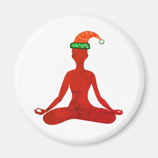 Nieuwjaar meditatie magneet (Voorkant)