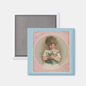 Nieuwjaar Meisje Magneet (Voorkant / Achterkant)