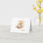 Nieuwjaar met kerstcadeautjes voor vrolijk kerstfe kaart (Gele Bloem)