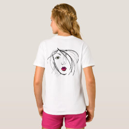 Nieuwjaar modieuze meisjes T-shirt