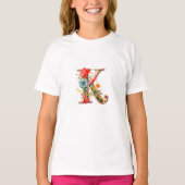 Nieuwjaar modieuze meisjes T-shirt (Voorkant)