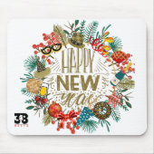 Nieuwjaar Muismat (Voorkant)