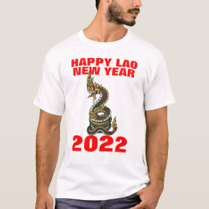 Nieuwjaar Naga 2022 T-shirt