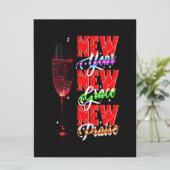 Nieuwjaar New Grace New Praise (Staand voorkant)