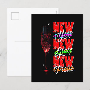 Nieuwjaar New Grace New Praise Feestdagenkaart