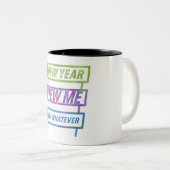 Nieuwjaar, New Me, nieuwe Mok (Voorkant rechts)