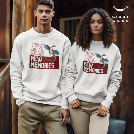 Nieuwjaar New Memories Dragon Cherry Red Trui