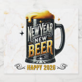 Nieuwjaar Nieuw Bier Funny Party Bier Etiket (Enkel label)