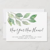 Nieuwjaar Nieuw Home Foliage Aankondiging (Voorkant)