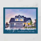 Nieuwjaar nieuw startschot Aankondiging foto-scrip (Voorkant)