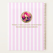 Nieuwjaar Nieuw You Butterfly Custom Name Jaar Planner (Achterkant)