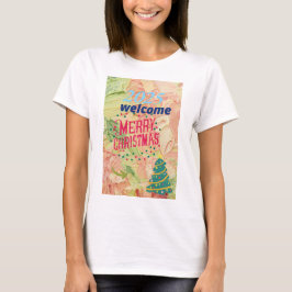 Nieuwjaar, nieuwe avonturen 2025 welkom t-shirt
