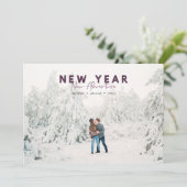 Nieuwjaar nieuwe avonturenfoto (Staand voorkant)