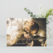 Nieuwjaar nieuwe avontuurdag kaart (Staand voorkant)