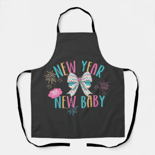 Nieuwjaar Nieuwe Baby Zwangerschap Mama To Be Schort