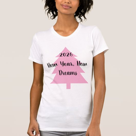 Nieuwjaar, Nieuwe Dromen T-Shirt (Voorkant)