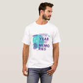 Nieuwjaar, nieuwe herinneringen – Inspirerend T-sh T-shirt (Voorkant volledig)