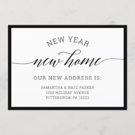 Nieuwjaar | Nieuwe mededeling thuisbeweging Kaart