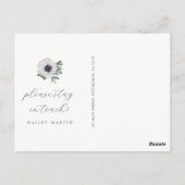 Nieuwjaar nieuwe thuiswijziging van adresverplaats briefkaart (Achterkant)