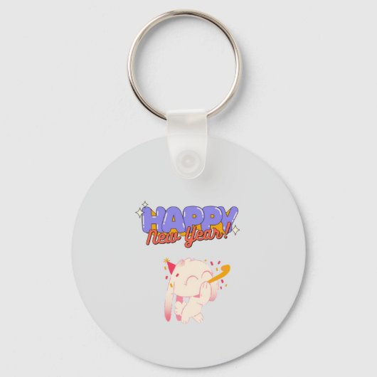 "Nieuwjaar, nieuwe vibes" Sleutelhanger (Voorkant)