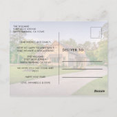 Nieuwjaar nieuwjaarsdag briefkaart (Achterkant)