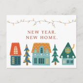 Nieuwjaar Nieuwjaarsvakantie Briefkaart (Voorkant)