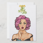 Nieuwjaar of kerst uitnodiging (Voorkant)