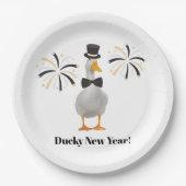 Nieuwjaar Papieren Bordje (Voorkant)