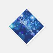 Nieuwjaar papieren servetten (Hoek)