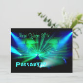 Nieuwjaar partner!!! uitnodiging (Staand voorkant)