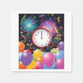 Nieuwjaar Party Papieren servetten (Voorkant)