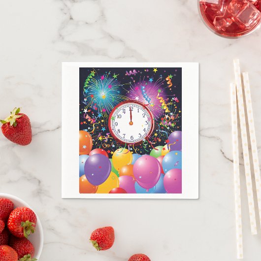 Nieuwjaar Party Papieren servetten