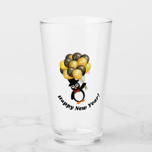 Nieuwjaar Penguin Glass Cup Glas
