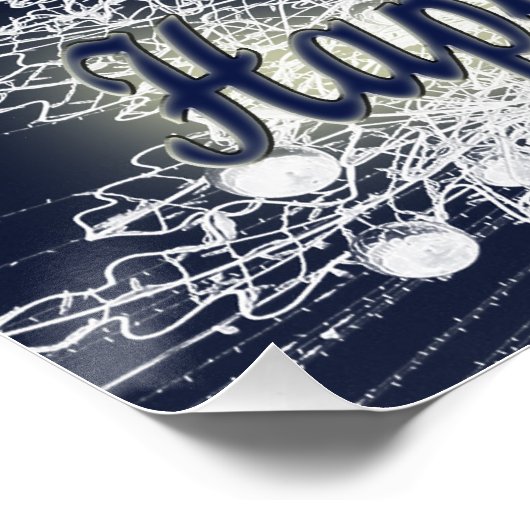 Nieuwjaar Perfect Poster (Hoek)