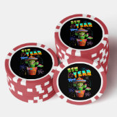 Nieuwjaar Poker Chips (Opstapeling)