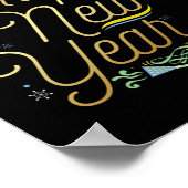 Nieuwjaar Poster (Hoek)